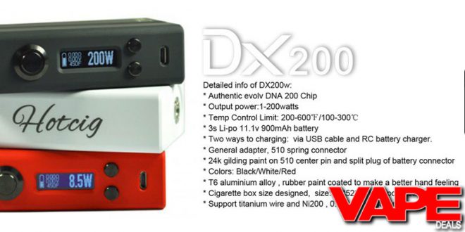 hotcig dx200