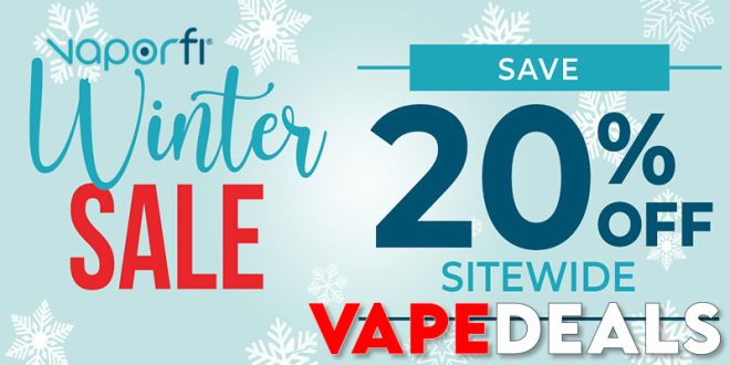 VaporFi Winter Sale (20% Off Sitewide)