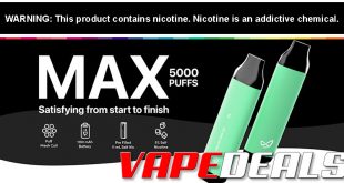Puff Bar Puff Max Disposable Sale (15% Off)