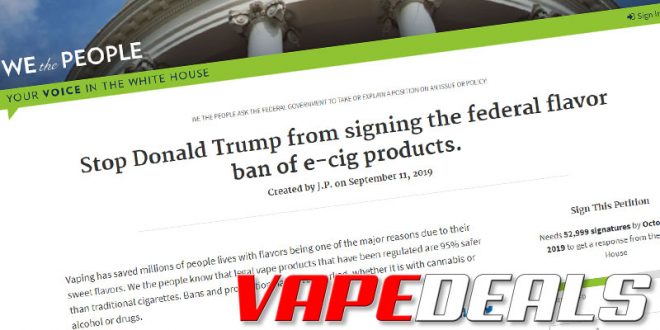 Vaping is in Danger of Being Obliterated – Please Help!