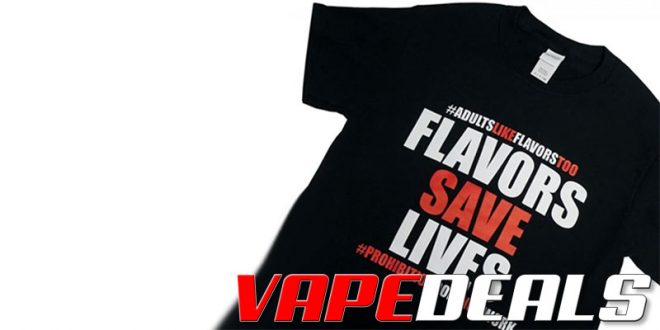 Vaping T-Shirts Sale (Advocacy) @MyVPro $9.00