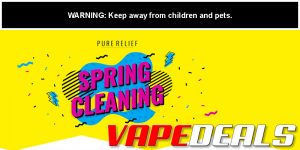Spring Cleaning CBD Sale