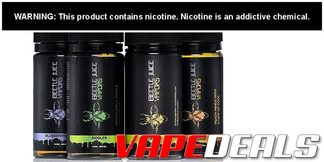 Beetle Juice Vapors E-liquid Review - A Fair Mix