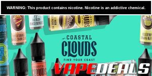Coastal Clouds E-liquid Sale (20 Options) $7.97