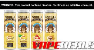 Gorilla Custard eJuice by E&B Review!