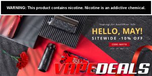 Vapesourcing May Day 2020 Sale (+ New Coupon Code)