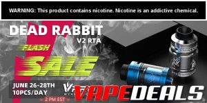 Dead Rabbit V2 RTA by Hellvape (USA Flash Sale!)