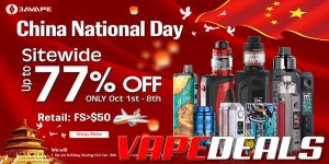 3avape Chinese National Day 2020 Sale