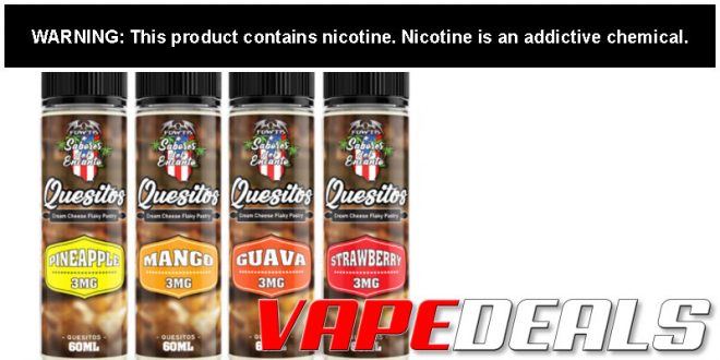 Quesitos eJuice Full Review – A Salsa in Your Mouth