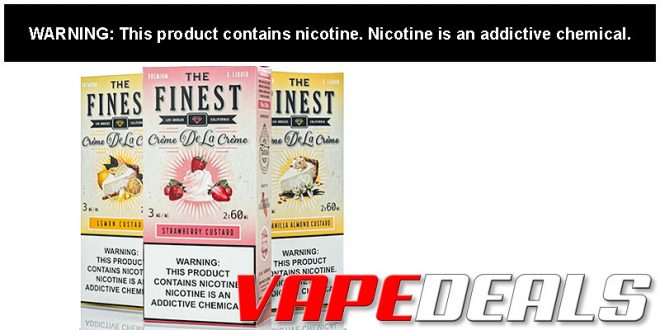 The Finest E-liquid 120mL Twin Pack $0.99 (w/ Purchase)