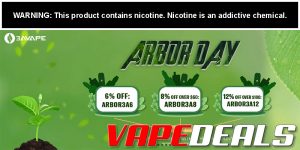 3avape Arbor Day Sale (Up To 12% Off)