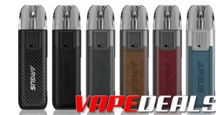 Voopoo Argus Pod System $19.69 | Replacement Pods $6.99