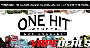 One Hit Wonder E-liquid Sale (BOGO 50% Off)