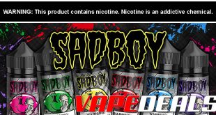 SadBoy E-liquid Sale (Buy 4 Get 1 FREE)