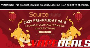 Sourcemore 2022 Pre-Holiday Sale (Flash Sales + 10% Off)