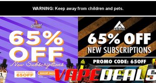 Savage CBD & DeltaExtrax New Subscriptions Sale (65% Off)