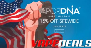 VaporDNA MLK Day Sale (15% Off Sitewide)