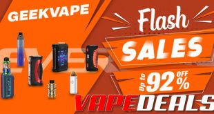 Everzon Geekvape Flash Sale (Up To 92% Off)
