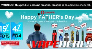 3avape Happy Father's Day Sale (15% Off)