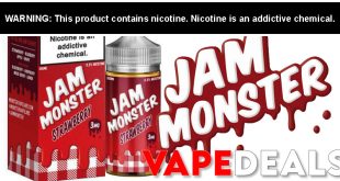 Jam Monster E-liquid Sale $9.99