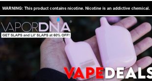 VaporDNA Disposables Clearance (Starting From $1.99)