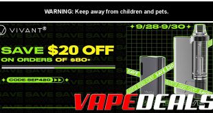 ViVANT Sitewide Sale ($20 Off $80)