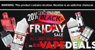 EcigMafia Black Friday Sale (20% Off...)