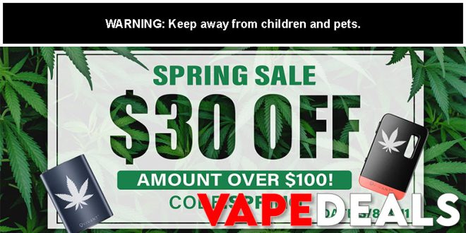 ViVANT Spring Sale ($30 Off $100)