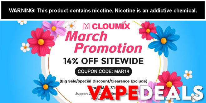 Cloumix March Promotion (14% Off)