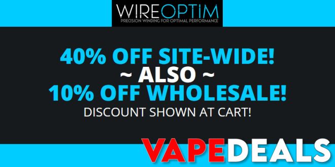 WireOptim Flash Sale (40% Off + 10% Off Wholesale)