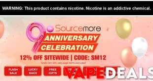 Sourcemore 9th Anniversary Sale (12% Off)